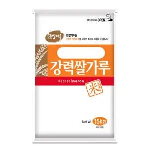 [대두식품] 강력쌀가루(수입쌀) 15kg / 햇쌀마루 쌀가루 쌀빵 제빵용