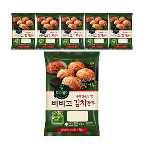 CJ 비비고 수제진한김치만두, 200g, 6개
