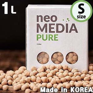 네오 여과재 퓨어/중성 S 1L / 수족관 어항 수조 여과제 구피 열대어 여과기 수질정화 미디어 필터