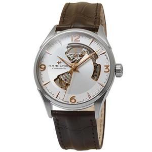 타임플래닛 해밀턴 H32705551 재즈마스터 가죽밴드 시계