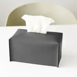 북유럽 호텔 가죽 각티슈커버 휴지케이스 티슈케이스