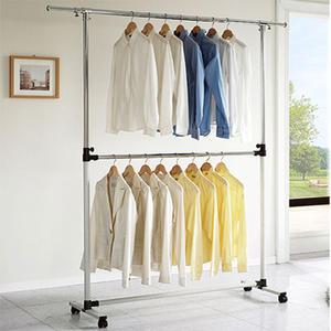 이동식 2단 행거 국내산 스탠드 옷걸이 베스티 2단