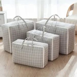 코드86 패브릭 이불 정리함 보관함 가방 4size