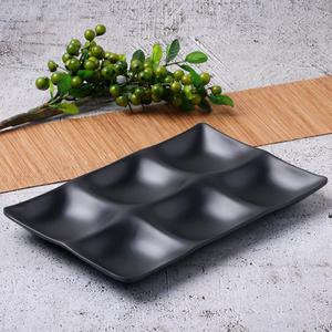 먹토 멜라민그릇 6구 나눔접시