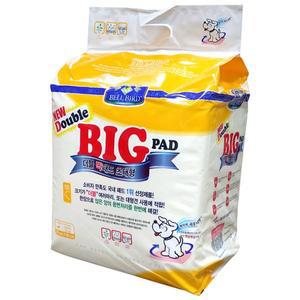 [킹펫]벨버드 더블 빅패드 80매 (20매 x 4개)