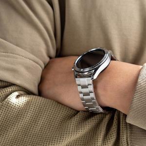 스마트워치 호환 스트랩 링케 메탈 원 실버