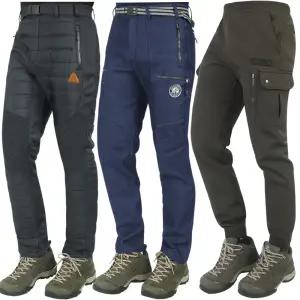 겨울 남성 기능성 기모 등산바지 스판 패딩 카고 조거팬츠 등산복 방한 작업복
