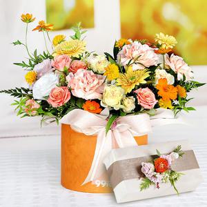 당일 꽃배달 선물 생화 빼빼로데이 B472 (빼빼로포함)