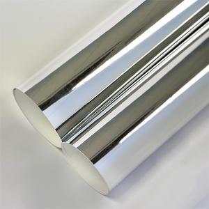 메탈시트지 미러유광실버 CSH-2802 금속 DIY 셀프인테리어 50cm