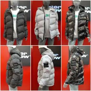 [하프클럽/인터크루]인터크루 (공용)  사선 퀼팅 푸퍼 SWITV4UO31ATO