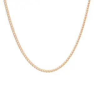 14K 심플 5푼 커브 체인 목걸이 NPN25312