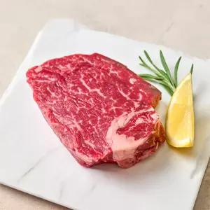 [품질보장] 1++(9)등급 한우 안심 200g 구이용 스테이크용 투뿔한우