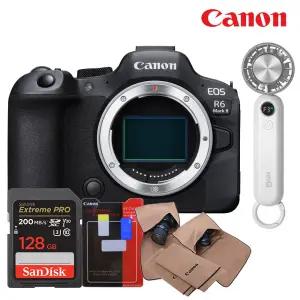 (캐논천국) 정품바디 R6 Mark II +128GB+LCD보호필름+포켓융+포토리뷰 포터블팬+최신박스품보유/빛발송
