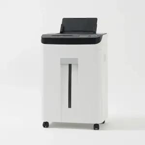 중형 미세꽃가루 자동급지 문서세단기 AutoFeed 80CD A4 수동7매 자동80매 25L 2x12mm DIN66399 P-5 서랍식 파지함 파쇄기 세절기