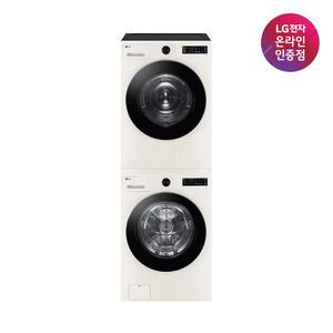 [으뜸효율 대상] LG 트롬 오브제컬렉션 세탁기 건조기세트 FG21EN-8EN(FG21EN+RG18EN) 21KG+18KG 1등급
