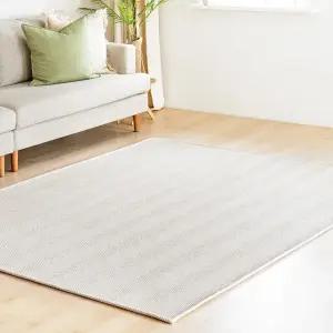 스칸디앤홈 먼지없는 쉐브론 사이잘룩 러그 거실 카페트 크림베이지 100x150