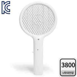 3800v 블루파워 강력한 전기 모기채 전자 파리채 초파리 전기채 미니 캠핑 휴대용