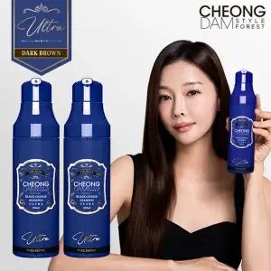 청담스타일 포레스트 블랙체인지 울트라 염색샴푸 200ml 흑갈색 2개