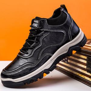 [베리슈]남성 타이어 밑창 기본안감 털안감 2가지 디자인 경등산화 운동화 여름 겨울 방한털운동화 트레킹