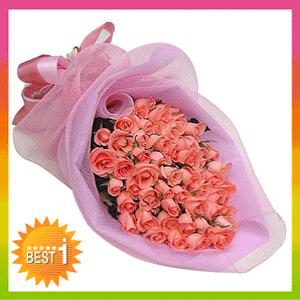 분홍장미 꽃다발 ♥꽃 한송이 한송이 마다 정성을 담았습니다^^!!♥전국3시간 무료배송