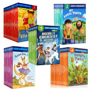 국내 발송 스텝인투리딩 레벨 1 2 3 4 5 단계 Step Into Reading 영어 원서 음원 제공