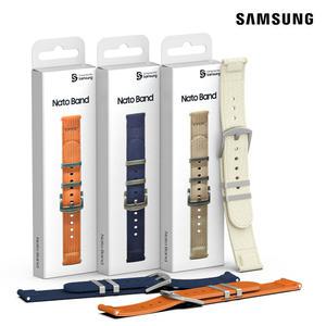 정품 갤럭시워치 4 5 6 7 클래식 나토 밴드 스트랩 원클릭