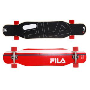 성인 FILA 휠라 롱보드 43인치 스케이트보드 KR KC인증 캐나다산단풍나무 알미늄트럭 광폭휠