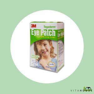 3M 테가덤 아이패치 타원형 1통 (20매입) 어린이용 유아 눈가림패치 눈보호 붙이는안대 V