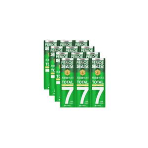 엘지생활건강 페리오 토탈 7 스트롱 치약 120g 3입 4개