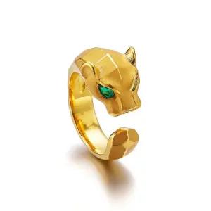 갤러리아 여자 순금 반지 원통 표범 24K 11.25g 애끼 검지 엄지