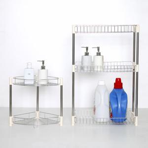 LUX 스텐 욕실선반 코너 정리대 화장실 다용도선반