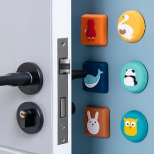 도어스토퍼 문콕 방지 실리콘 패드 귀여운 캐릭터 아이방 문콕 도어 가드