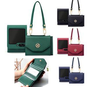 갤럭시 Z플립6 Z플립 5 4 지플립 핸드폰 다이어리 케이스 스트랩 지폐수납 카드수납 천연소가죽