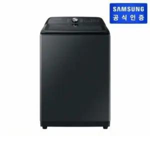 [1주이상소요] 일반 세탁기 WA21A8376KV (21kg, 버블폭포, 입체돌풍세탁, 무세제통세척, 블랙케비어)