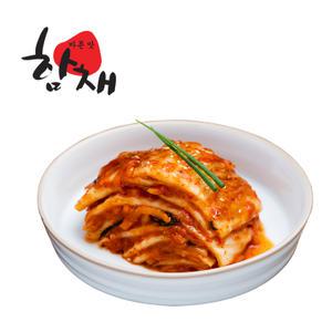 [함채김치] 프리미엄 맛김치 9kg 무설탕 무조미료 국내산100% 썰은김치