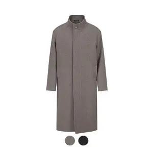 [앤드지] 세미루즈핏 하이넥 싱글 코트_BZC4CG1204