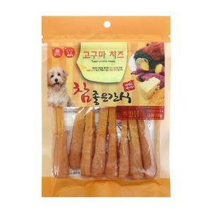 헬로도기 강아지치즈 강아지알러지간식 고구마치즈 치킨봉 100g