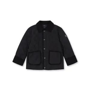 [폴햄키즈]코듀로이카라패딩점퍼PKE4JP2220BK_GN