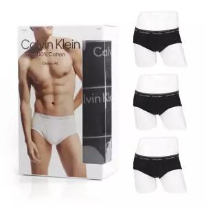 [캘빈클라인 언더웨어]CK 남성 언더웨어 코튼 클래식 브리프 블랙 3장세트 NB3999-001