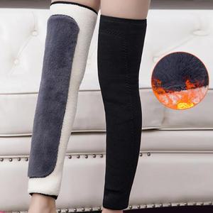 겨울 토끼 양털 기모 불토시 방한 발 팔 다리토시 자전거 남성 신발 니워머 골프