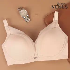 [비너스] 어반 브라운 저중심 와이어 몰드 브라 BR0071_LB 여성 속옷 A-C컵