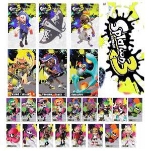 스플래툰 아미보 카드 27장