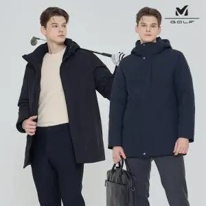 밀레골프 프리미엄 헤비 덕다운 패딩 1종, 남성