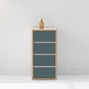 [우아미]보이스 책상보조 4단 서랍장