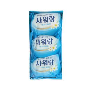 무궁화 샤워랑 화이트 플로랄 비누 130g x 3개입