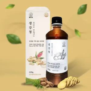 팔도담 100% 국내산 수제 안동 생강청 원액 진액 생강액기스 620g