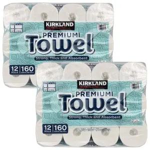 코스트코 커클랜드 키친타올 160매 12롤 2개 gx