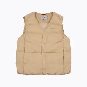 [롯데백화점]머렐 하이크 논퀼팅 라이트베이지 브이넥 경량 구스 베스트 N24W2-UDV201LBE