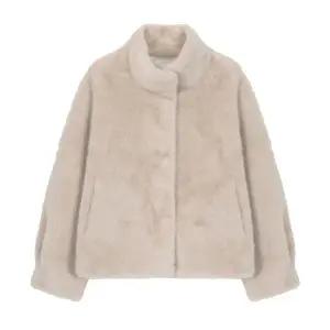 [롯데백화점]abfz 하이넥 보아 퍼 재킷 APY4HF05K