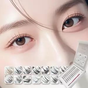 예쓰안나 1초 원터치 속눈썹 노글루속눈썹 가닥속눈썹